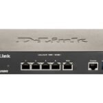 D-Link DSR-250V2 wireless router Gigabit Ethernet Black