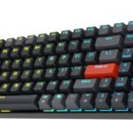 Adesso EasyTouch 1200 keyboard Home/Office USB + RF Wireless + Bluetooth QWERTY US English Black, Gray