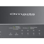 TP-Link Omada ES210GP network switch Managed L2 Gigabit Ethernet (10/100/1000) Power over Ethernet (PoE) DIN rail Black