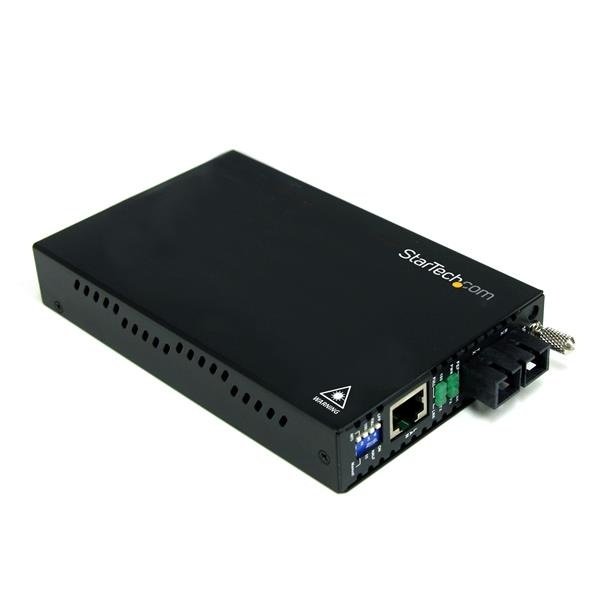 ET90110SC2 StarTech.com ET90110SC2 network media converter 200 Mbit/s 1310 nm Multi-mode Black - Image 1
