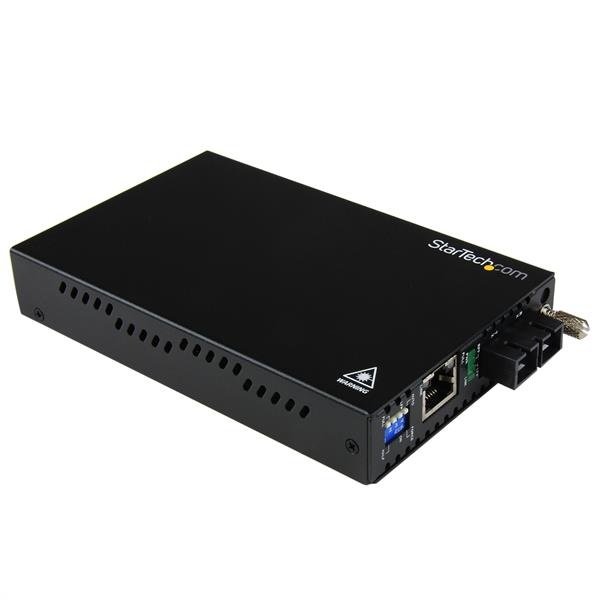 ET91000SC2 StarTech.com ET91000SC2 network media converter 2000 Mbit/s 850 nm Multi-mode Black - Image 1