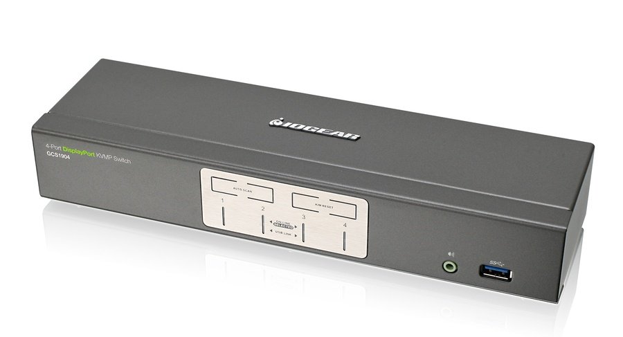 GCS1904 iogear GCS1904 KVM switch Black - Image 1