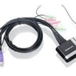 iogear GCS62HU KVM switch Black