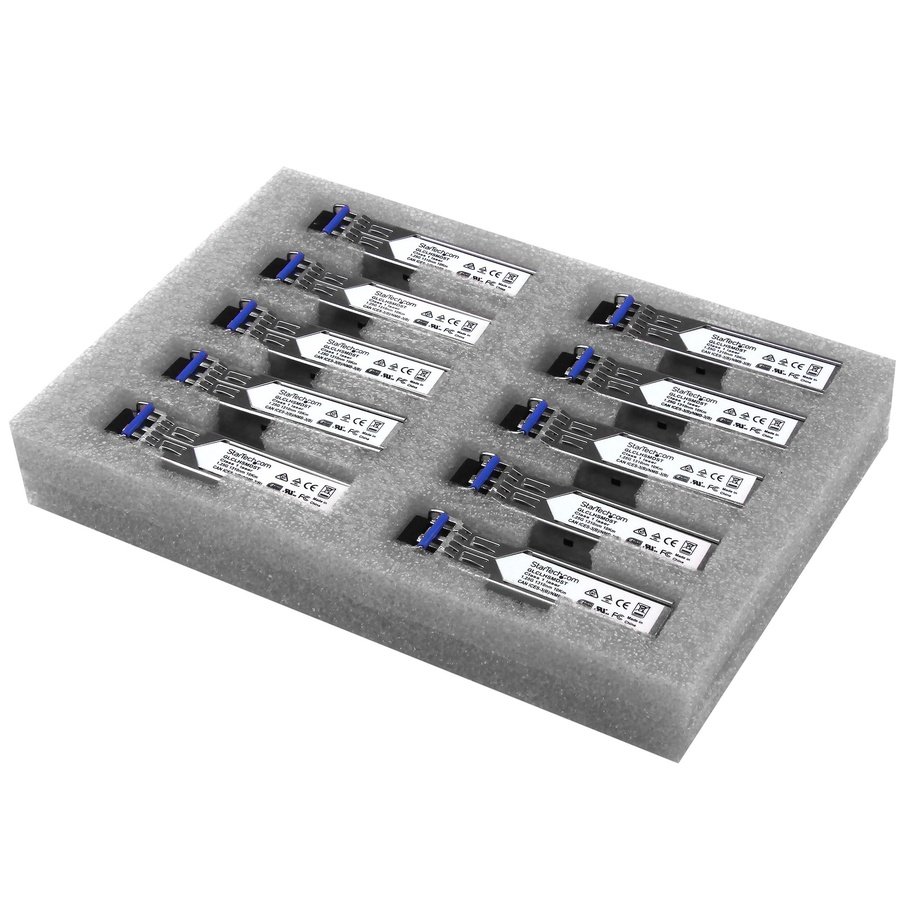 GLCLHSMD10ST StarTech.com GLCLHSMD10ST network transceiver module Fiber optic 1250 Mbit/s SFP 1310 nm - Image 1