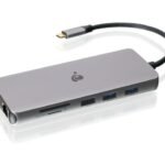 iogear GUD3C4K3P notebook dock/port replicator USB 3.2 Gen 1 (3.1 Gen 1) Type-C Gray