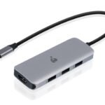 iogear GUD3C8K2P notebook dock/port replicator Wired USB Type-C Gray