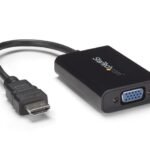 StarTech.com HD2VGAA2 video cable adapter Black