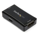 StarTech.com HDBOOST4K2 AV extender AV repeater Black