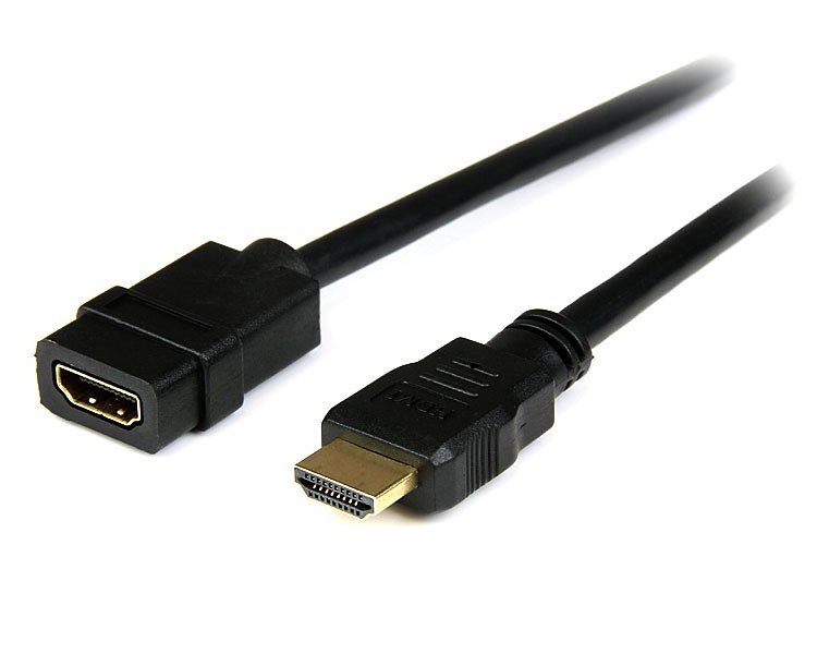 HDEXT2M StarTech.com HDEXT2M HDMI cable 78.7" (2 m) HDMI Type A (Standard) Black - Image 1