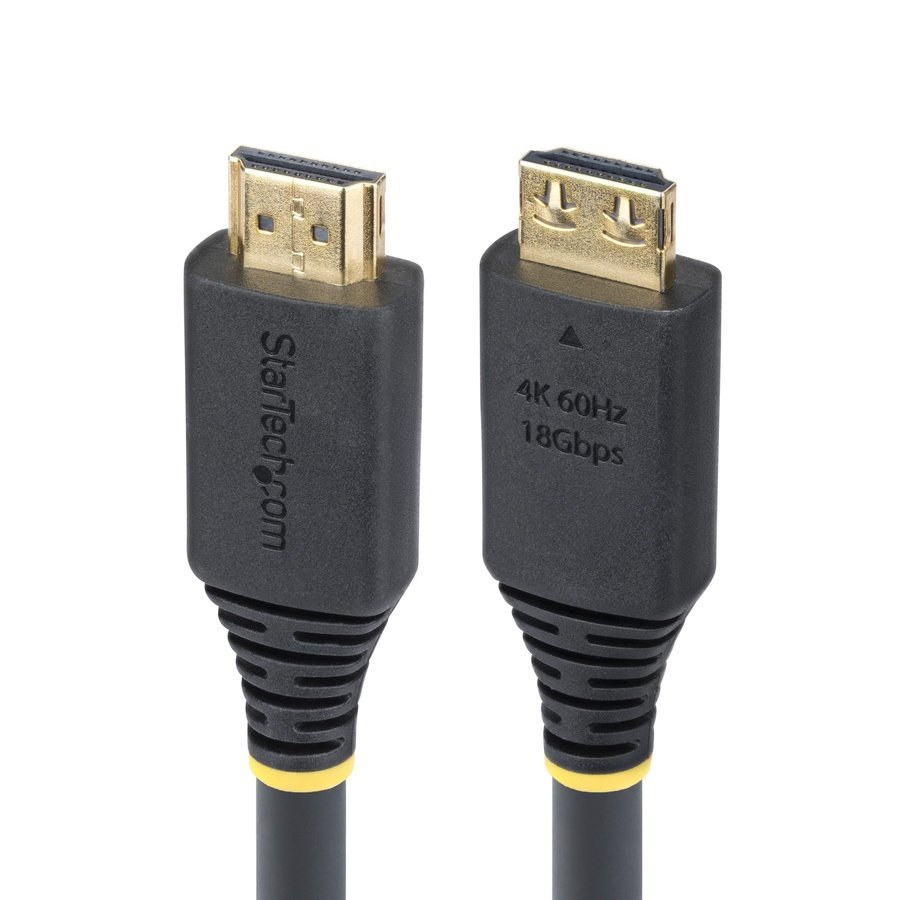 HDMI2-CABLE-GRIP-20F StarTech.com HDMI2-CABLE-GRIP-20F HDMI cable 240.2" (6.1 m) HDMI Type A (Standard) Black - Image 1