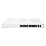 HPE Aruba Networking Aruba Instant On 1960 24G 2XGT 2SFP+ Managed L2+ Gigabit Ethernet (10/100/1000) 1U White