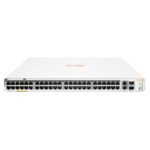HPE Aruba Networking Instant On 1960 48G 40p Class4 8p Class6 PoE 2XGT 2SFP+ 600W Managed L2+ Gigabit Ethernet (10/100/1000) Power over Ethernet (PoE) 1U White
