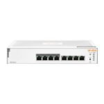 HPE Aruba Networking Aruba Instant On 1830 8G 4p Class4 PoE 65W Managed L2 Gigabit Ethernet (10/100/1000) Power over Ethernet (PoE) 1U