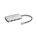 Kensington UH1400P USB 3.2 Gen 1 (3.1 Gen 1) Type-C Black, Silver