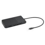 Kensington K34040WW laptop dock/port replicator Wired USB 3.2 Gen 2 (3.1 Gen 2) Type-C Black