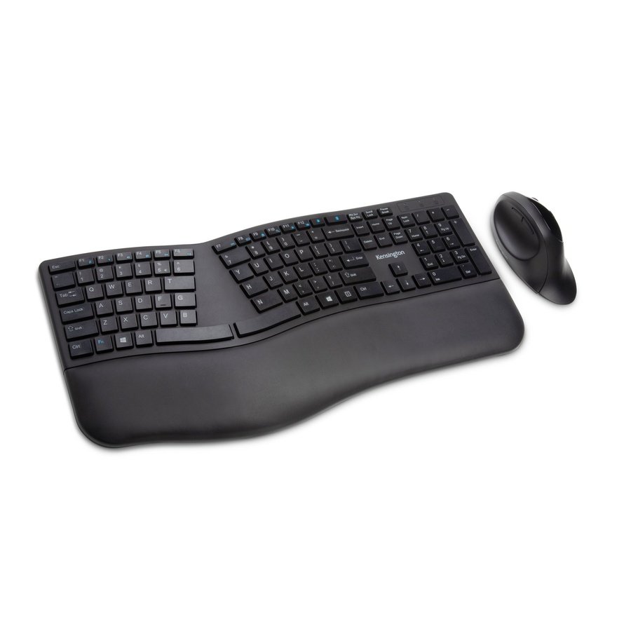 K75406US Kensington Pro Fit? Ergo Wireless Keyboard and Mouse - Image 1