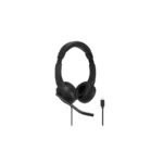 Kensington H1000 Headset Wired Head-band Calls/Music USB Type-C Black