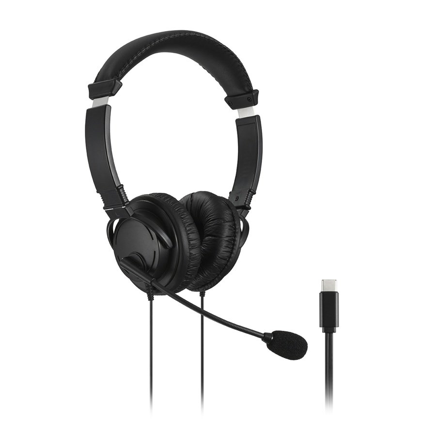 K97457WW Kensington USB-C Hi-Fi Headphones with Mic - Image 1