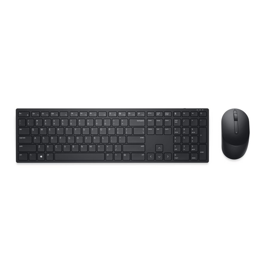 KM5221WBKB-FRC DELL KM5221W keyboard Mouse included Office RF Wireless AZERTY French Black - Image 1