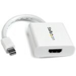 StarTech.com MDP2HDW video cable adapter 4.72" (0.12 m) Mini-DisplayPort HDMI White