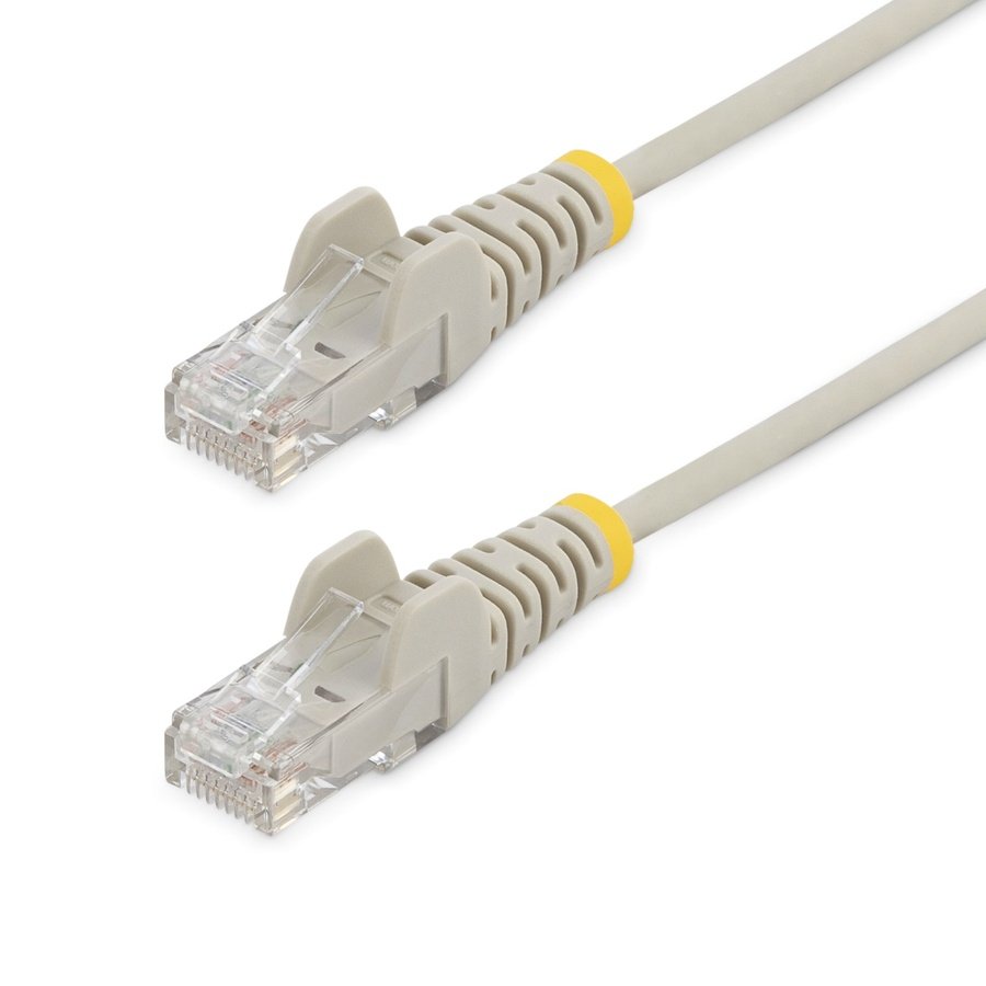 N6PAT3GRS StarTech.com N6PAT3GRS networking cable Black 35.4" (0.9 m) Cat6 U/UTP (UTP) - Image 1