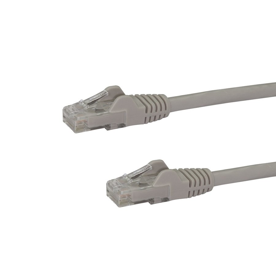 N6PATCH15GR StarTech.com N6PATCH15GR networking cable Black 179.9" (4.57 m) Cat6 U/UTP (UTP) - Image 1