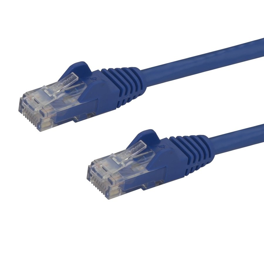 N6PATCH1BL StarTech.com N6PATCH1BL networking cable Blue 11.8" (0.3 m) Cat6 U/UTP (UTP) - Image 1
