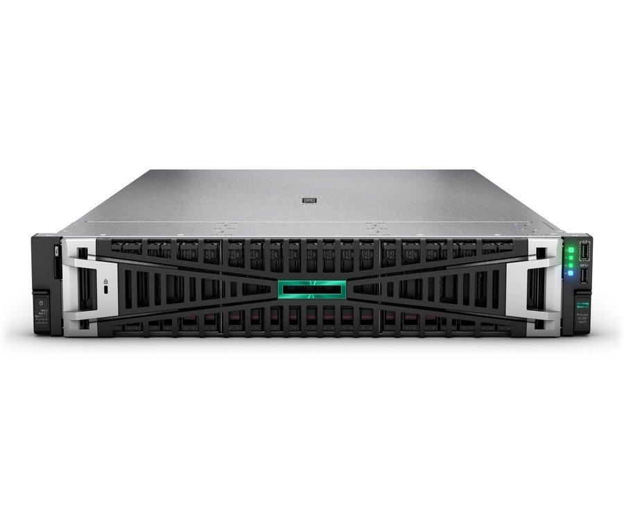 P83303-005 HPE ProLiant DL380 Gen11 5515+ 3.2GHz 8c 1P 2x32GB-R 8SFF MR408i-o 2x960GB SSD 2x1000W PS NA Server - Image 1