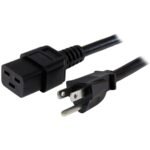 StarTech.com PXT515C19146 power cable Black 70.9" (1.8 m) NEMA 5-15P C19 coupler