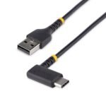 StarTech.com R2ACR-2M-USB-CABLE USB cable USB 2.0 78.7" (2 m) USB A USB C Black