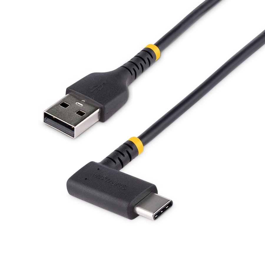R2ACR-30C-USB-CABLE StarTech.com R2ACR-30C-USB-CABLE USB cable USB 2.0 11.8" (0.3 m) USB A USB C Black - Image 1