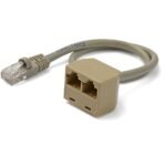 StarTech.com RJ45SPLITTER network splitter Gray