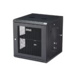 StarTech.com RK1224WALHM rack cabinet 12U Wall mounted rack Black