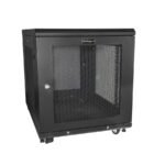 StarTech.com RK1233BKM rack cabinet 12U Freestanding rack Black