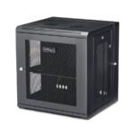 StarTech.com RK12WALHM rack cabinet 12U Wall mounted rack Black