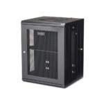 StarTech.com RK1520WALHM rack cabinet 15U Wall mounted rack Black