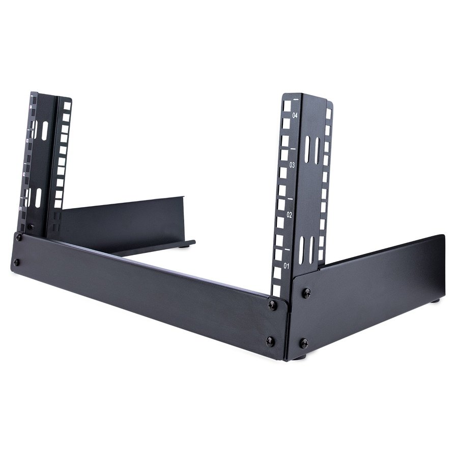 RK4OD StarTech.com RK4OD rack cabinet 4U Freestanding rack Black - Image 1