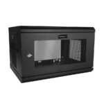 StarTech.com RK616WALM rack cabinet 6U Wall mounted rack Black