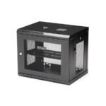 StarTech.com RK9WALM rack cabinet 9U Wall mounted rack Black