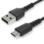 StarTech.com RUSB2AC1MB USB cable USB 2.0 39.4" (1 m) USB A USB C Black