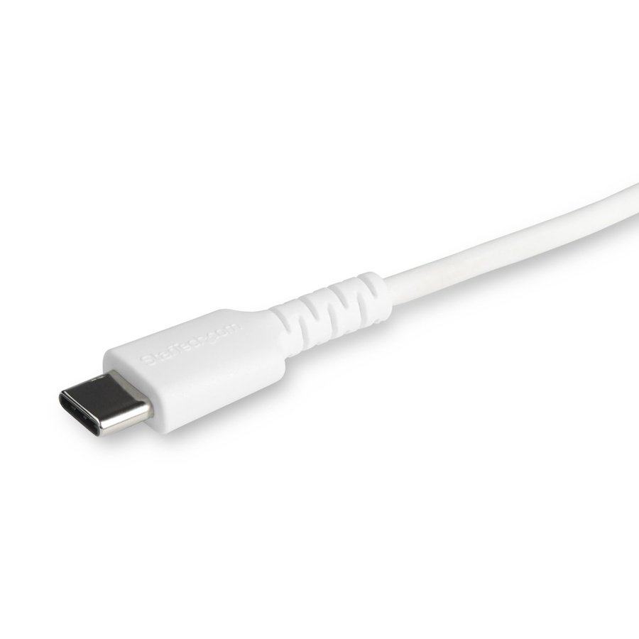 RUSBCLTMM1MW StarTech.com RUSBCLTMM1MW mobile phone cable White 39.4" (1 m) USB C Lightning - Image 1