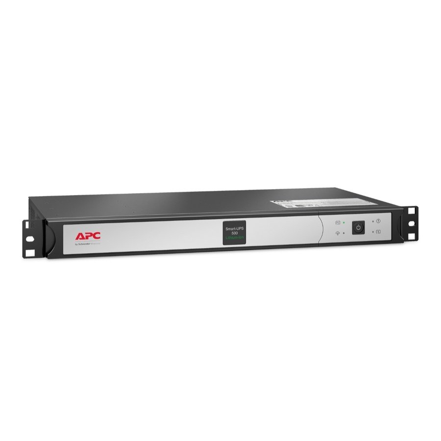 SCL500RM1UC APC SCL500RM1UC uninterruptible power supply (UPS) Line-Interactive 0.5 kVA 400 W 4 AC outlet(s) - Image 1