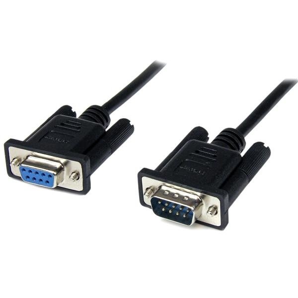 SCNM9FM2MBK StarTech.com SCNM9FM2MBK serial cable Black 78.7" (2 m) DB-9 - Image 1