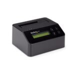 StarTech.com SDOCK1EU3P2 media duplicator HDD/SSD duplicator Black 1 copies