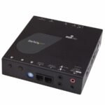 StarTech.com ST12MHDLAN4R AV extender AV receiver Black