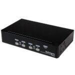 StarTech.com SV431DUSBU KVM switch Rack mounting Black