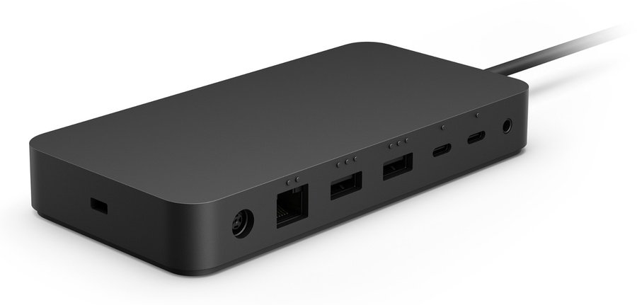 T8I-00001 Microsoft Surface Thunderbolt 4 Dock Wired Black - Image 1