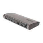 StarTech.com TB4CDOCK laptop dock/port replicator Wired Thunderbolt 4 Black, Gray