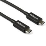 StarTech.com TBLT34MM80CM Thunderbolt cable 31.5" (0.8 m) 40 Gbit/s Black