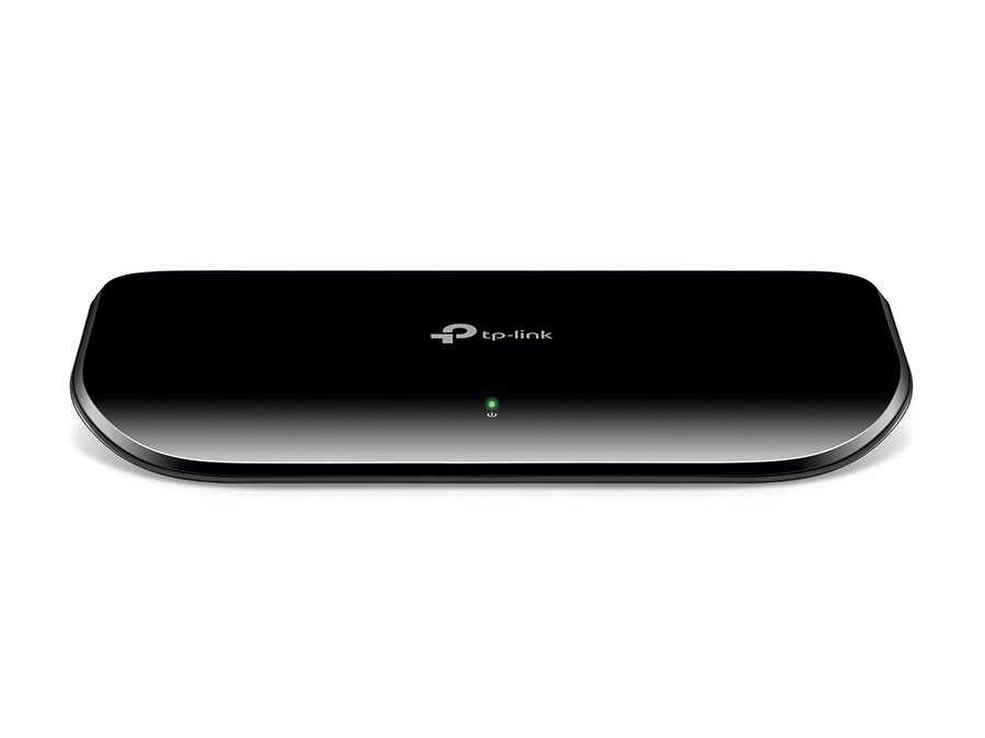 TL-SG1008D TP-Link TL-SG1008D network switch Unmanaged Gigabit Ethernet (10/100/1000) Black - Image 1